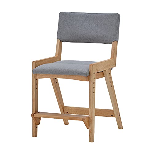 ISSEIKI ソラーナ2 デスクチェア (ナチュラル)(ストーングレー)【組立品】 SOLANA-2 DESK CHAIR (RW-NA-69SGY) 子供 いす 学習椅子 子供用 チェア 木製 北欧 シンプル