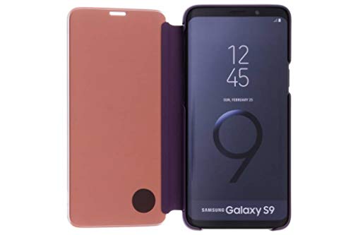 Galaxy S9 Etui à Rabat Violet Clear View avec Affichage Interactif - 3