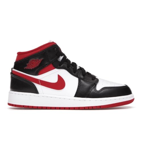 Nike Air Jordan 1 Mid Gym Red Black White (GS)