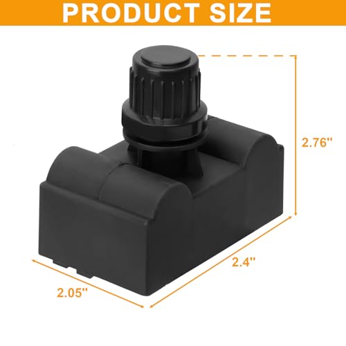 2 Outlet Electronic Igniter Kit for Char-Broil G511-0055-W1 2 Electrode Separate Switch Ignitor, Ignition for Charbroil 463251414 Replacement and More, Ignition Module-2 Outlets and Switch/Off Button