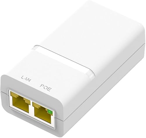 Procet Gigabit 24V 30W PoE Adapter with No Cable