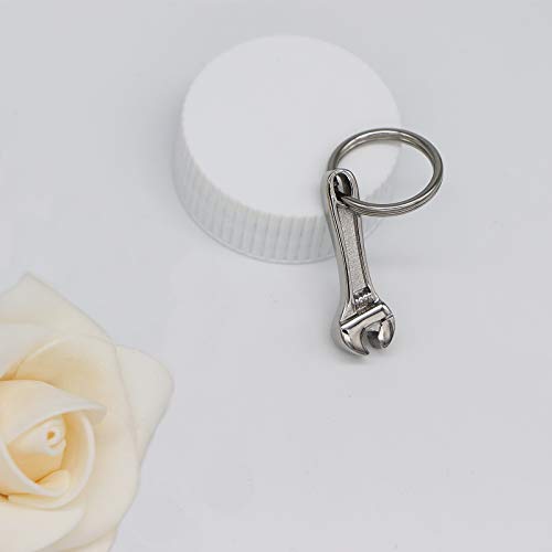 Urn Necklace for Ashes Wrench Hammer Keychain for Pet Human Keepsake Memorial Cremation Jewelry for Men Women3