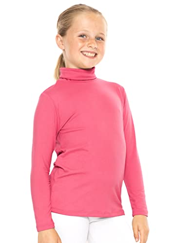 Image of STRETCH IS COMFORT Girl's Oh So Soft Long Sleeve Turtleneck | Youth Size 2-16