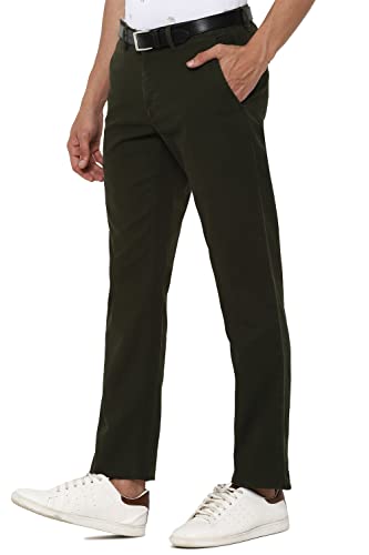 Image of Simon Carter Men's Slim Fit Cotton Blend Casual Pants