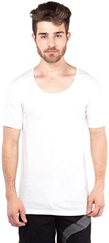 Bonus Men's Cotton Sleeve Vest 95 cm (Pack of 6) White