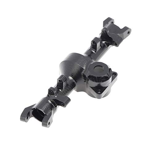 Facibom for 1/24 RC Crawler Axial SCX24 90081 AXI00002 Parts Metal Front & Rear Axle Diff Cover Upgrade Accessories
