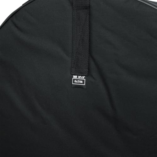 GATOR BASS DRUM BAG - 20" X 18", Black,GP-2018BD - Image 5