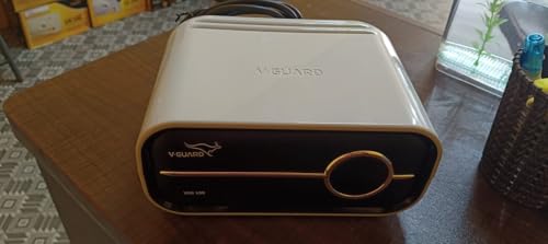 Image of V-Guard VGS 100 Voltage Stabilizer for Refrigerators, 135-280 VAC Working Range, 5 Year Warranty, Grey