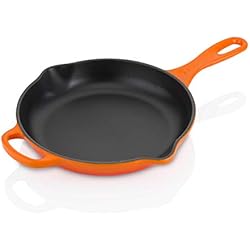 Pack Sartenes Le Creuset Le Creuset Sartén skillet redonda de hierro fundido, diámetro 20 cm, Volcanico, 20182200900422