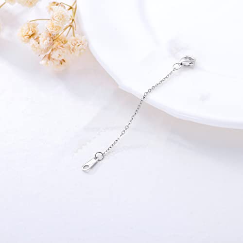 Image of 10k 14k Real Gold 1 inch /1.5 inch /2 inch /2.5 inch /3 inch /4 inch /5 inch Necklace Extender, Necklace Bracelet Extender Chain, Durable Gold Extender Chain, Adjustable Extension Chain for Necklace Bracelet Anklet