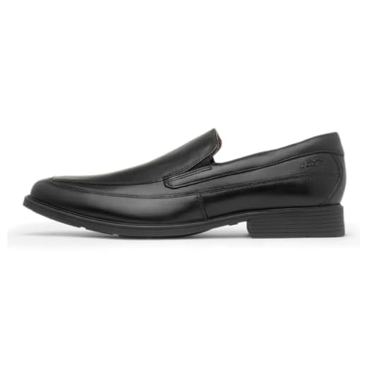 Clarks Herr tilden gratis tofflor, Svart svart läder, 43 EU