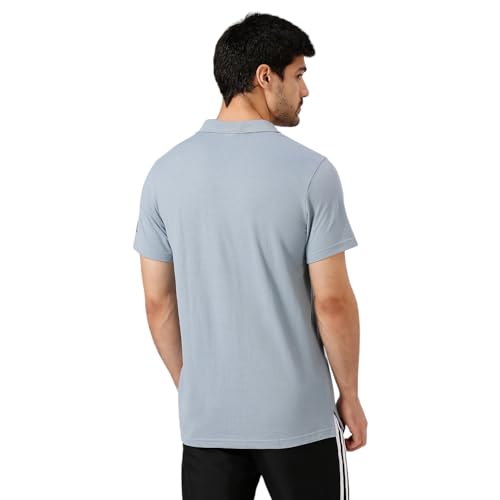Image of Adidas Men's Solid Regular Fit Tshirt