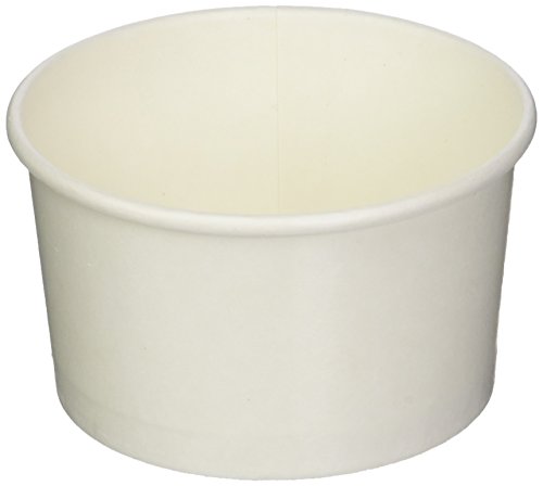 Image of Coppetta 5-Ounce Dessert Cups, 200 Disposable Ice Cream Cups - Lids Sold Separately, Sturdy, White Paper Frozen Yogurt Bowls, For Hot And Cold Foods, Perfect For Gelato Or Mousse - Restaurantware