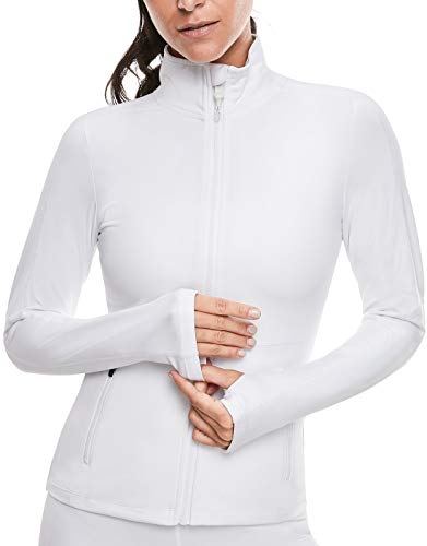 Vutru Women's Workout Yoga Jacket Full Zip Running Track Jacket #TOP6