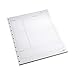 Staples Arc Notebook Project Planner Filler Paper, Letter-sized, White, 50 Sheets