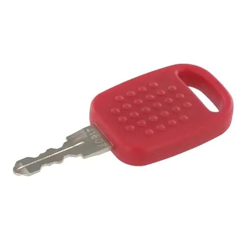 cyclingcolors Llave de contacto Encendido para Interruptor tractor excavadoras agrícolas motoniveladoras, compatible con Pneutron 20510008PN 41607 2.7439.023.0