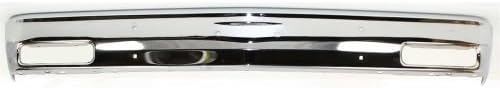 6935 - S10 Pickup Front Bumper Chrome