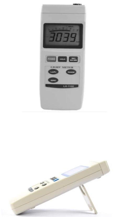 LX1102 Digital Light Meter Lux Luminometer 400000Lux5Ranges