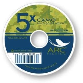 ARC Fishing Camo Tippet CAMO 4X