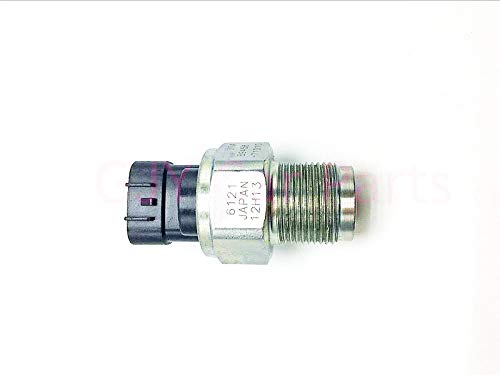 Sensore ad alta pressione del carburante per Land Cruiser Prdo 89458-71010 499000-6121 Diodo di potenza 1 via Pulsante Metallo IP67 Argento 333 Count