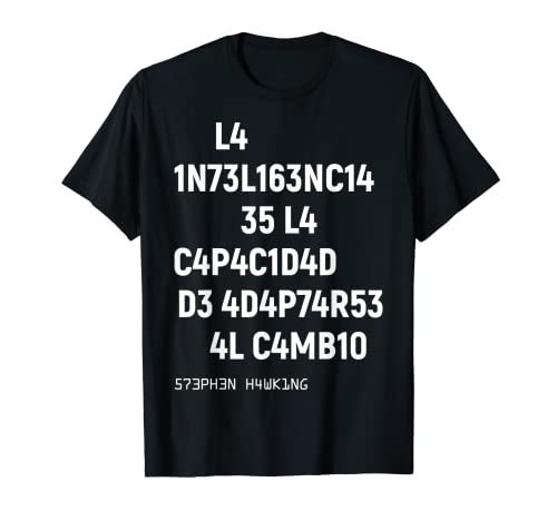 Inteligencia Camiseta