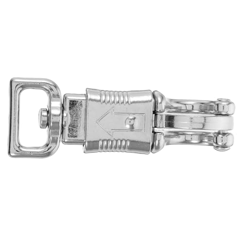 Garneck Metal Rope Fastener Quick Release Snap Hook for Equestrian Safety Lightweight and Portable Horse Harness Accessory for Riding and Equestrian Supplies