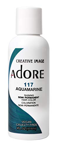 Adore Semi-Permanent Haircolor #117 Aquamarine 118 ml 6 Pack miniatura 1