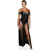 Kara Del Toro (Black Dress) Silhouette en Carton Taille Mini