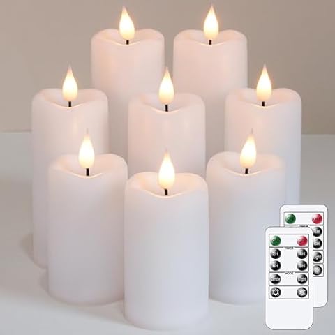 Bougies LED Yeelida Lot de 8 Cover