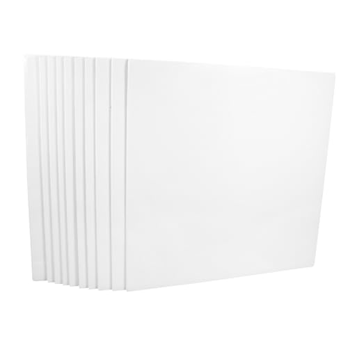 SOLUSTRE 10pcs Dessert Plate Cake Serving Tray White Cake Boards Decorative Edges for Display