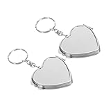 Compact et facile à transporter : Avec ses dimensions réduites et sa conception pliable, ce miroir compact se glisse aisément dans sac à main ou se fixe à vos clés, praticité et accessibilité pour usage quotidien.