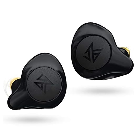 KZ S2 Hybrid Dual Driver in Ear Earphones, TWS True Wireless Bluetooth 5.0 Earbuds with Microphone, 1DD+1BA HiFi Headsets for Sports/Workout/Game/Music (Black)