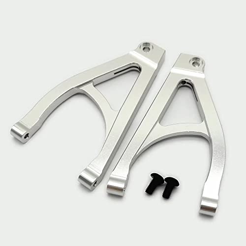 Bras de suspension supérieur arrière Traxxas Mini E-Revo 7132 alu argenté 1/16