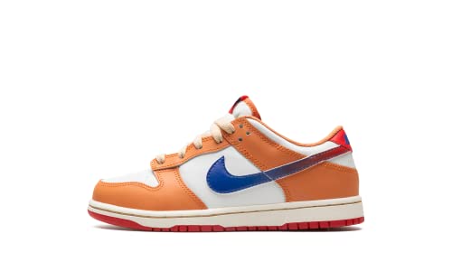 Nike Preschool Dunk Low PS DH9756 101 Hot Curry - Size 1Y Orange/Blue