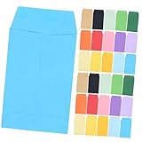 OATIPHO 80 Bunte Kleine Umschläge 9X6cm aus Farbechtem Papier Dekorative Geldumschläge für Schlüssel Münzen Schmuck Samenaufbewahrung Platzsparend und Leicht Transportierbar