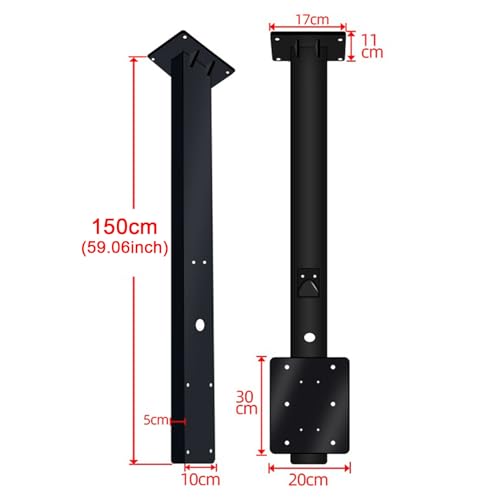 Support de colonne de recharge solide et design en acier haute densité