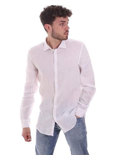 Chemise en lin blanc Gaudi XL idéale pour vos soirées d'été en terrasse