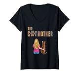 Photo Gallery donna the catmother bengal cat lover funny mother cat mom maglietta con collo a v Photo Gallery donna the catmother bengal cat lover funny mother cat mom maglietta con collo a v