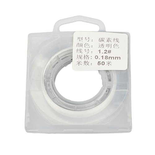 Clear Monofilament Line Invisible Fishing Wire for Fishing Hanging 50M Fishing Line Nylon Fishing Wire Spool