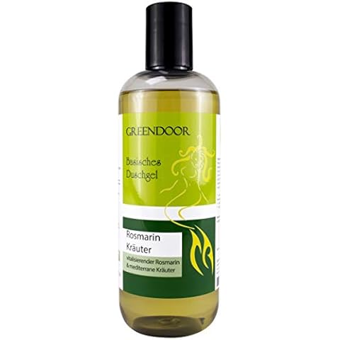 GREENDOOR Basisches Duschgel Rosmarin 500ml Cover