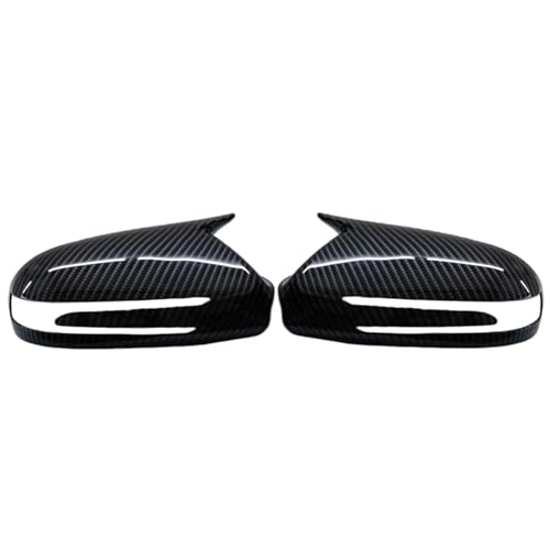 �h�A�~���[�n�E�W���O Compatible With For E-Coupe W207 Pre-Facelift 2009-2010 �ԗp�o�b�N�~���[�T�C�h�~���[�J�o�[�L���b�v �o�b�N�~���[�J�o�[(Carbon)