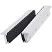 TRISENSE Multipurpose Aluminum Vise Jaws, 6"Soft Vice Covers Protectors-Use on Any Metal Vise, Strong Magnetic, Design for，Woodworking, Jewelry Making, Pipe Manufacturing-Sliver Vise Jaws 2 PCS