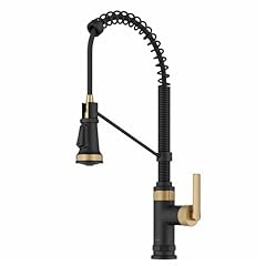 Brushed Brass/Matte Black