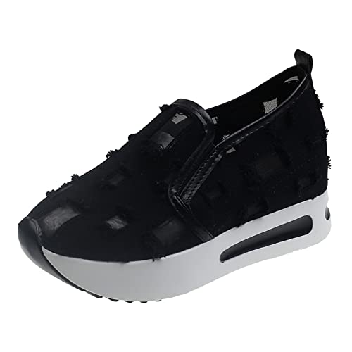 Chaussures de sport décontractées d'été en noir pour dame taille 41