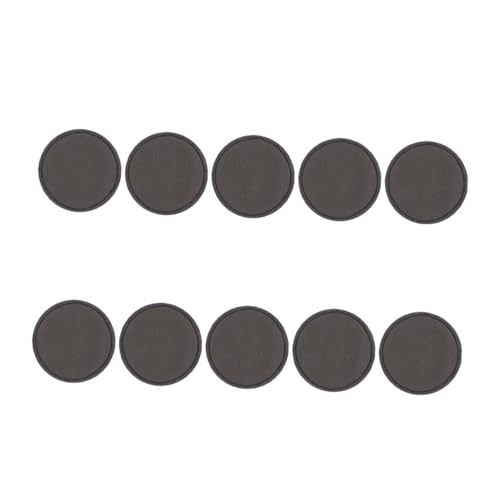 SHERCHPRY 10pcs Charcoal Makeup Removal Pads Soft Reusable Cleansing Wipes for All Skin Types with Drawstring Laundry Bag for Daily Facial Care and Gentle Makeup Removal