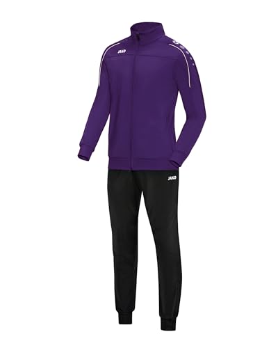 JAKO Unisex Kinder Trainingsanzug Polyester Classico, Lila, 164