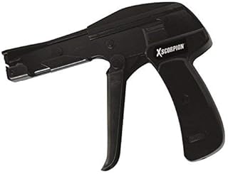 Heavy Duty Metal Cable Zip Tie Gun Lightweight Durable Fastening Cutting Tool