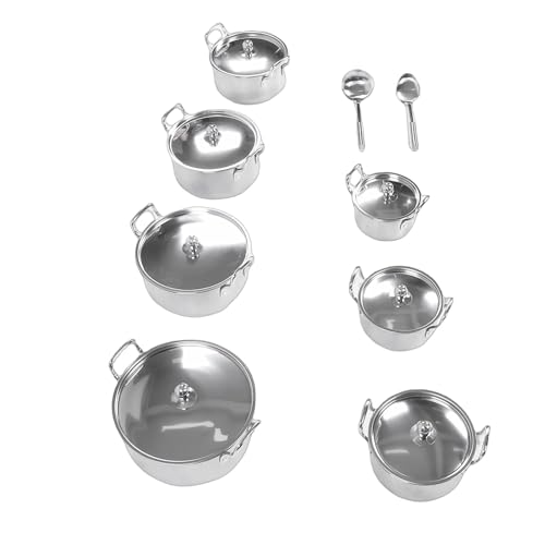 Marmites polyvalentes en acier inoxydable avec couvercle et base multicouche performante - 6