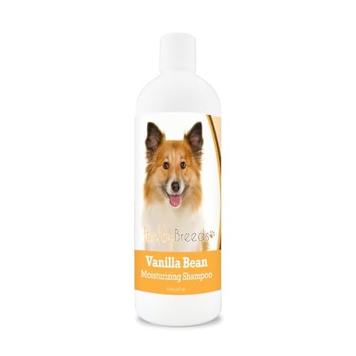 Healthy Breeds Icelandic Sheepdog Vanilla Bean Moisturizing Shampoo 8 oz