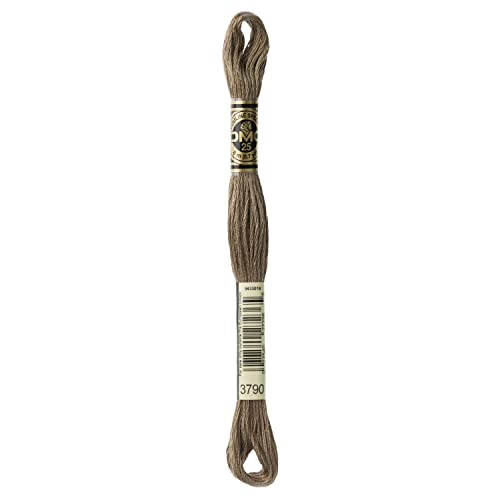 Image of DMC 6-Strand Embroidery Cotton Floss, Ultra Dark Beige Grey